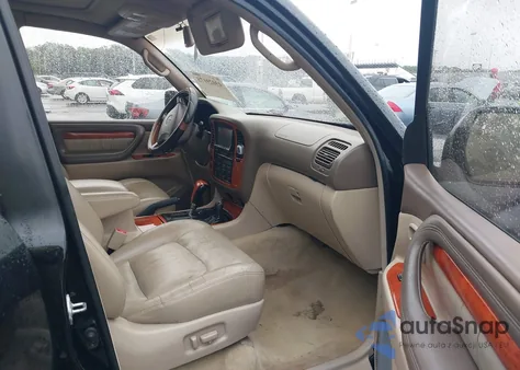 2000 Lexus Lx 470 z USA, uszkodzony, nr VIN JT6HT00W5Y0103867